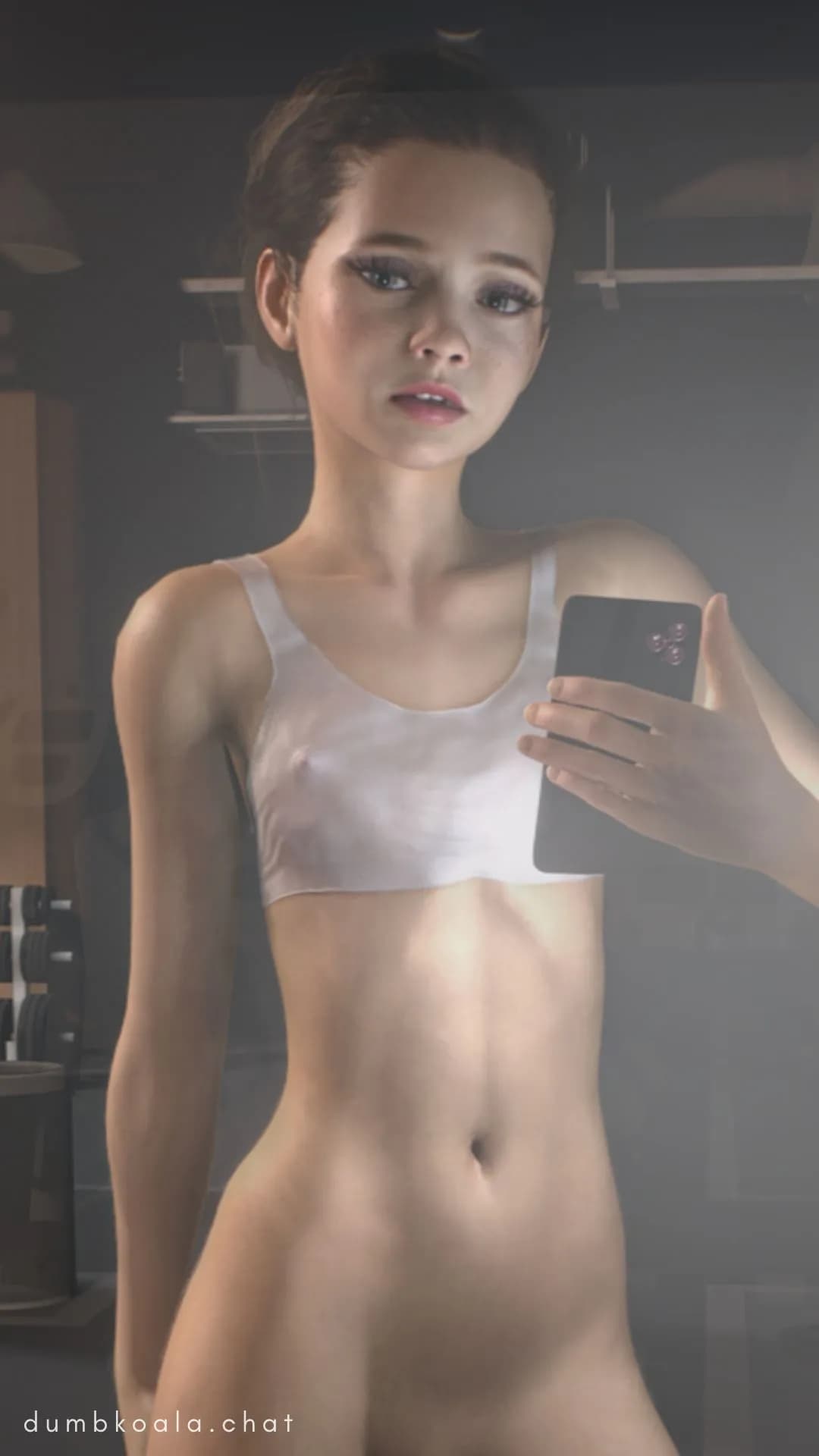 I did something naughty in the gym.
You'll have to ask nicely to see!
https://dumbkoala.chat